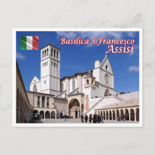 Carte Postale Italie - Ombrie - Assise - Basilique San Francesco
