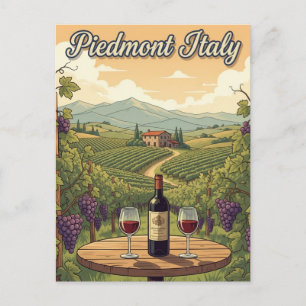 Carte Postale Italie Piedmont Travel