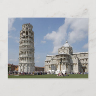 Carte Postale Italie, Pise. La tour penchée de Pise et