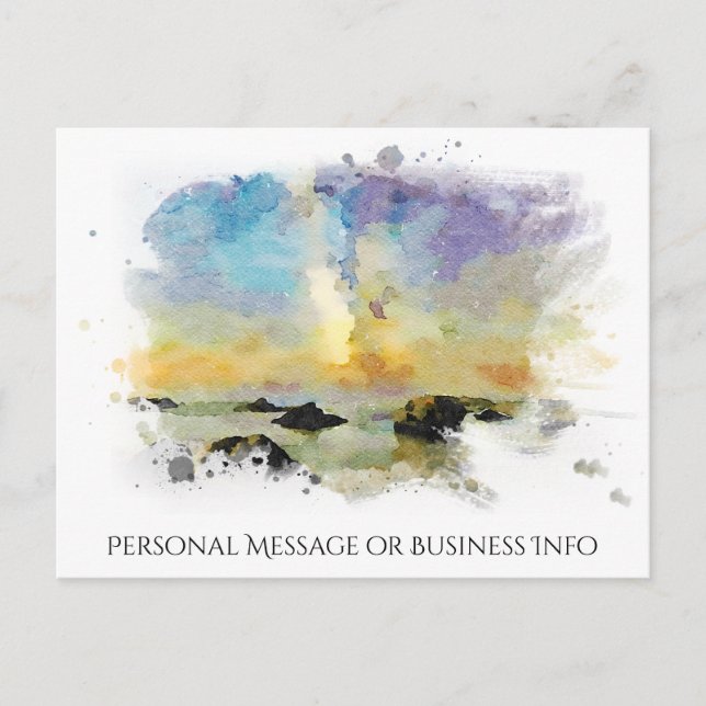 Carte Postale *~* Italie Plage Spiaggia delle cannelle AP12 (Devant)