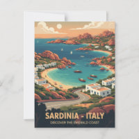 Carte postale Italie Sardaigne