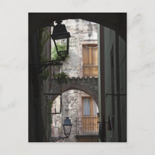 Carte Postale Italie, Sardaigne, Bosa. Détail de rue.