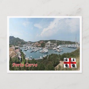 Carte Postale Italie - Sardaigne - Porto Cervo - Port -