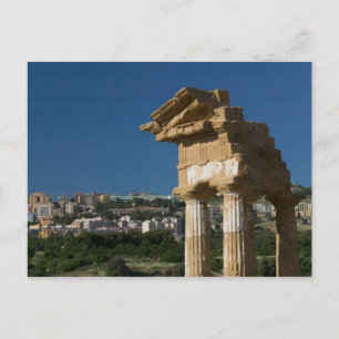 Carte Postale Italie, Sicile, Agrigente, La Valle dei Templi, 2