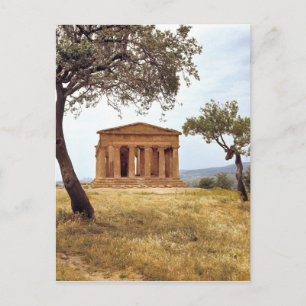 Carte Postale Italie, Sicile, Agrigente. Les ruines de la 2