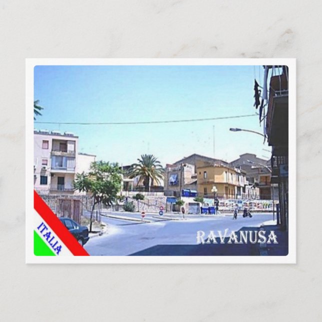 Carte Postale Italie - Sicile - Ravanusa - (Devant)