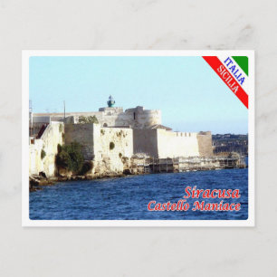 Carte Postale Italie - Sicile - Siracusa - Maniace Castle -