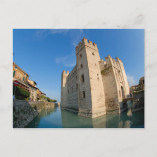 Carte Postale Italie, Sirmione, Lac de Garde, Scaliger