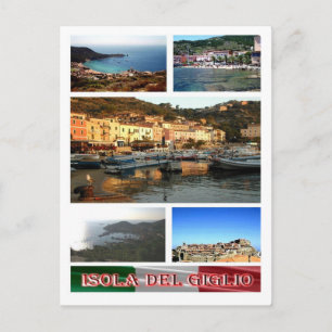 Carte Postale Italie - Toscane - Isola del Giglio - Mosaïque -