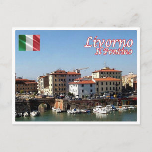 Carte Postale Italie - Toscane - Livorno - Il Pontino -