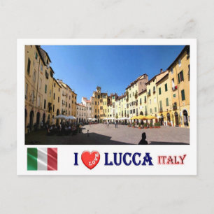 Carte Postale Italie - Toscane - Lucques - I Love -