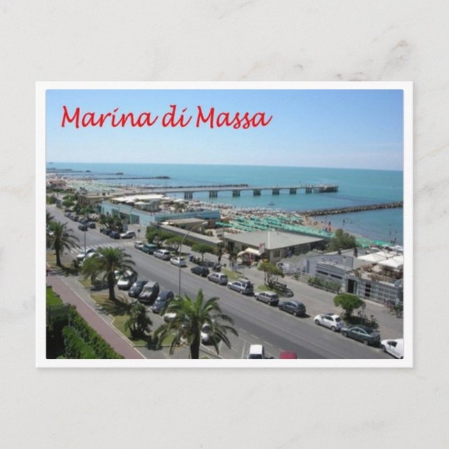 Carte Postale Italie - Toscane - Marina di Massa - (Devant)