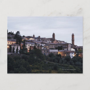 Carte Postale Italie, Toscane, Montalcino