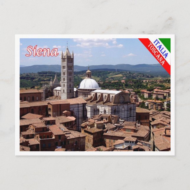 Carte Postale Italie - Toscane - Sienne - (Devant)