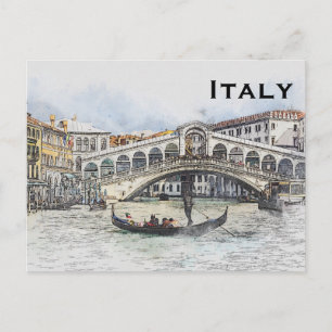 Carte Postale Italie Tourisme Vintage voyage Ajouter