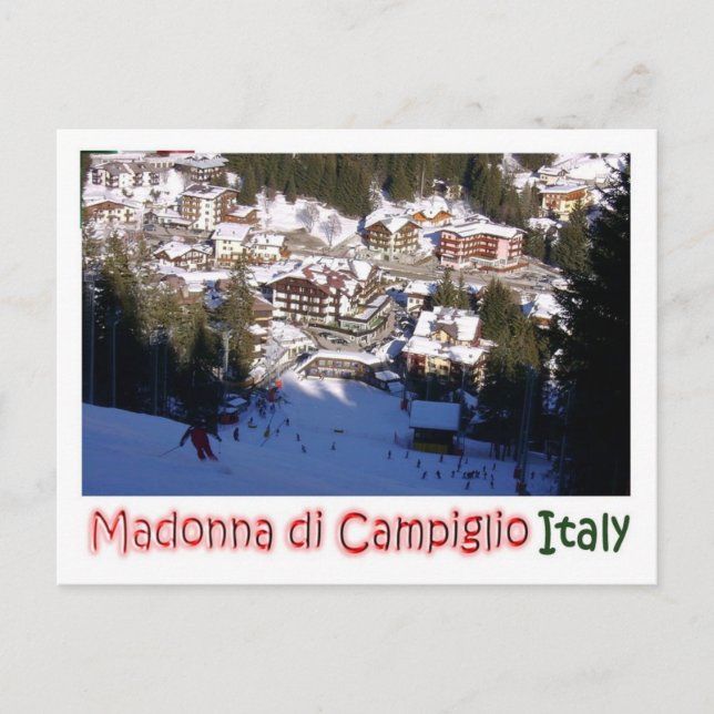 Carte Postale Italie - Trentin Alto Adige - Madonna di Campiglio (Devant)