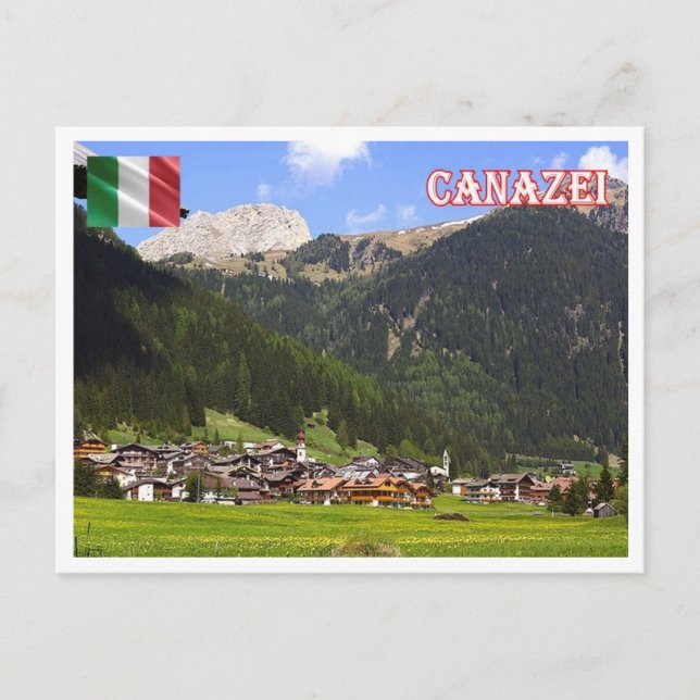 Carte Postale Italie - Trentin Alto Adige Südtirol - Canazei - (Devant)