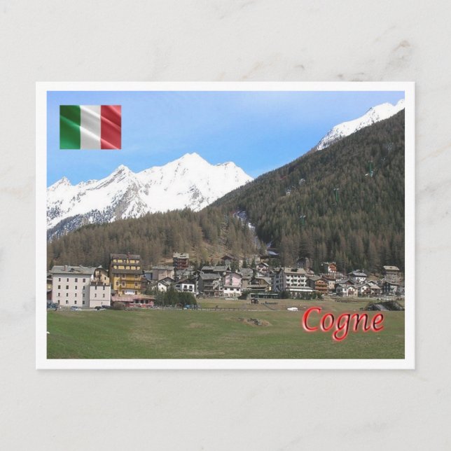 Carte Postale Italie - Vallée d'Aoste - Cogne - (Devant)