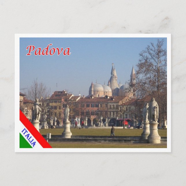 Carte Postale Italie - Vénétie - Padoue - Statues - (Devant)