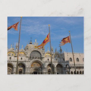 Carte Postale Italie, Venise, Basilique Saint-Marc à St. Mark's