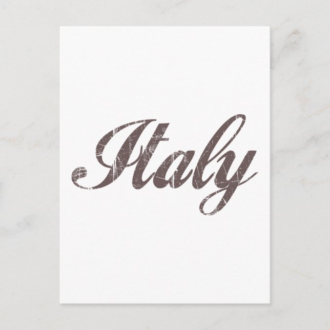 Carte Postale Italie vintage (Devant)