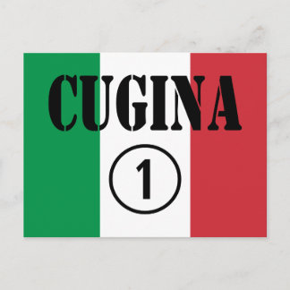 Carte Postale Italiennes Cousins Girls : Cugina Numero Uno