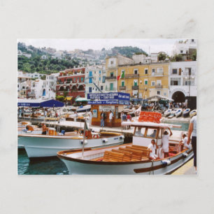Carte Postale Italy Boat terminus