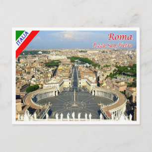 Carte Postale Italy - Lazio - Rome - St. Peter's Square -