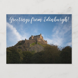 Carte Postale ITINÉRAIRES : Salutations d'Édimbourg !