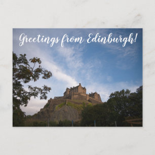 Carte Postale ITINÉRAIRES : Salutations d'Édimbourg !