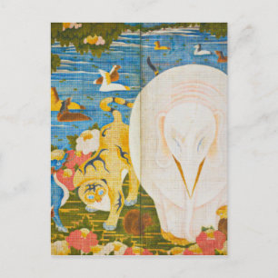 Carte Postale Ito Jakuchu - Les animaux mystérieux