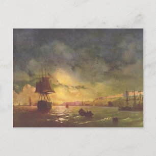 Carte Postale Ivan Aivazovsky- Odessa la nuit