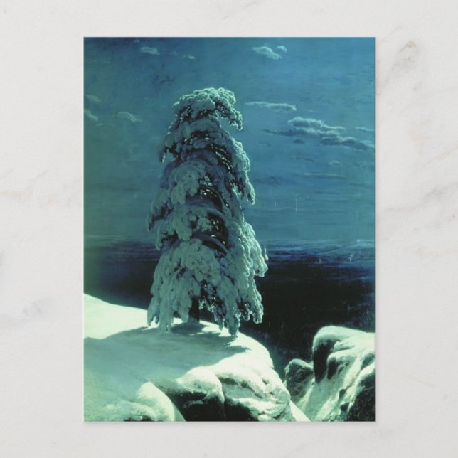 Carte Postale Ivan Chichkine - Dans le nord sauvage (Devant)