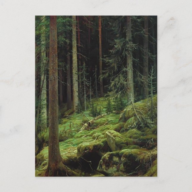Carte Postale Ivan Chichkine - Thickets (Devant)