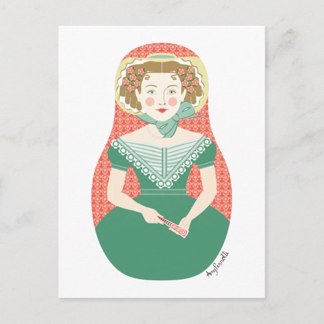 Carte postale Ivy Matryoshka (Devant)