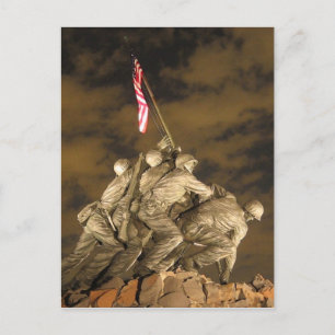 Carte Postale Iwo Jima Memorial Arlington VA