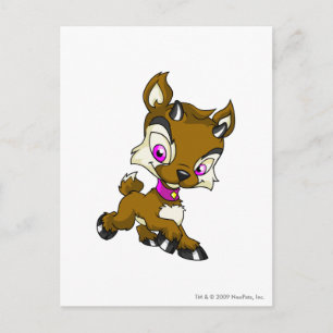 Carte Postale Ixi Brown