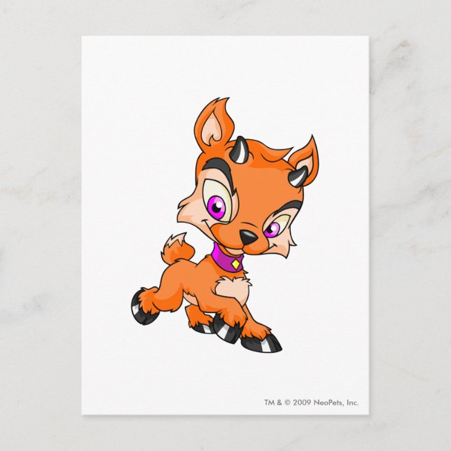 Carte Postale Ixi Orange (Devant)