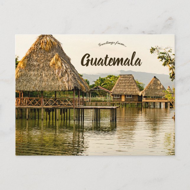 Carte Postale Izabala Guatemala (Devant)