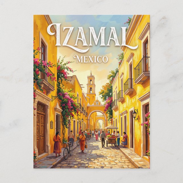 Carte Postale Izamal Mexique (Devant)