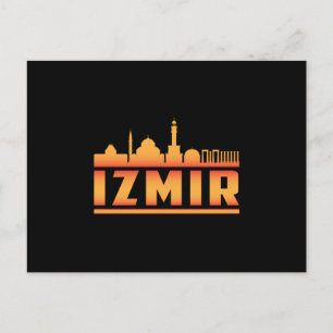 Carte Postale Izmir Turquie City Skyline Cityscape Funny Cadeau