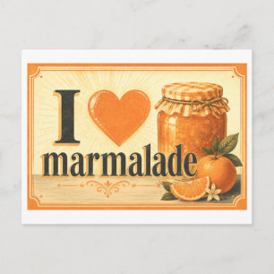 Carte Postale "J'[Aime] la Marmelade"