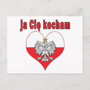 Carte Postale ja Cie kocham Coeur de l'aigle