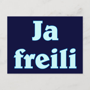 Carte Postale Ja freili freilich Bayern baïrisch