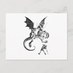 Carte Postale Jabberwocky