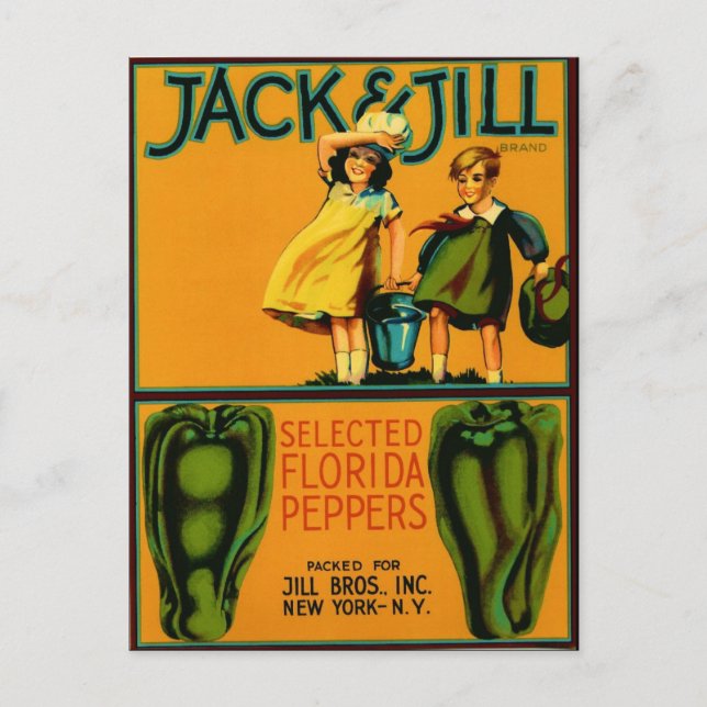 Carte Postale Jack and Jill (Devant)