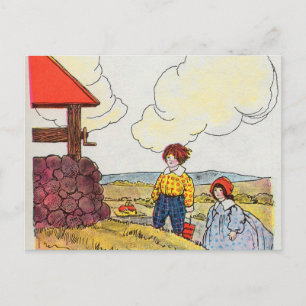 Carte Postale Jack et Jill ont monté la colline