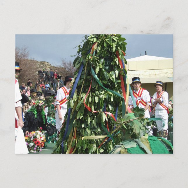 Carte postale Jack-in-the-Green - Hastings (Devant)