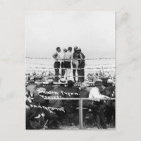 Jack Johnson vs Fireman Jim Flynn Boxing : 1912