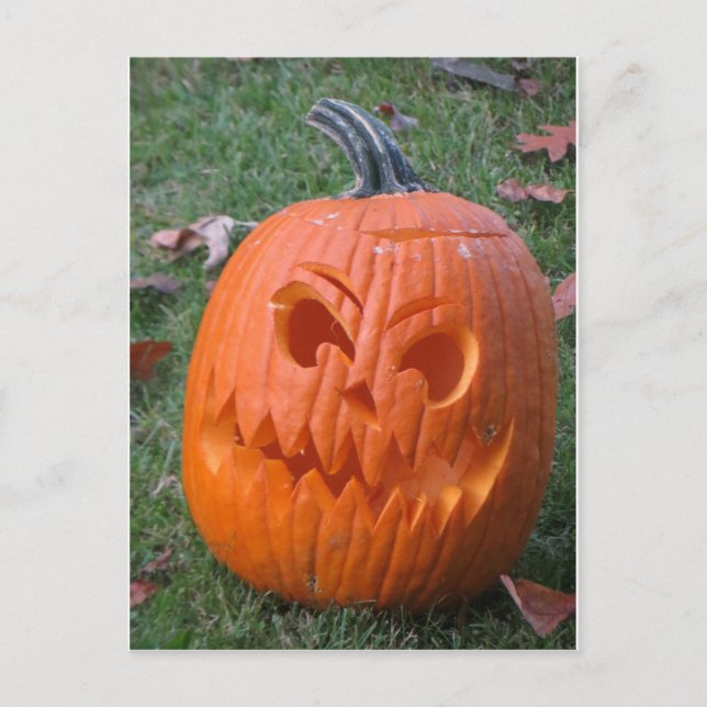 Carte Postale Jack-o'-lantern (Devant)